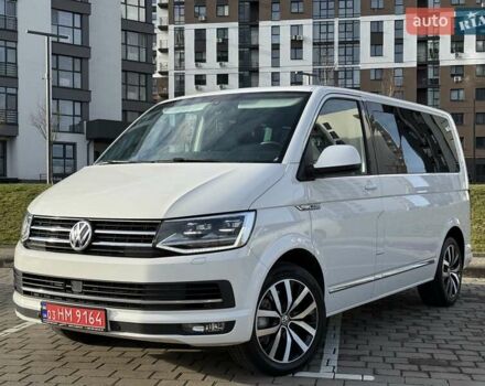 Белый Фольксваген Мультиван, объемом двигателя 1.98 л и пробегом 225 тыс. км за 34999 $, фото 1 на Automoto.ua