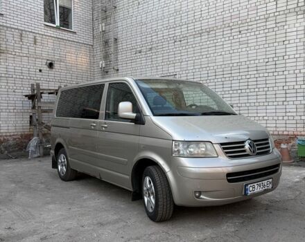 Бежевий Фольксваген Мультиван, об'ємом двигуна 2.5 л та пробігом 361 тис. км за 14300 $, фото 1 на Automoto.ua