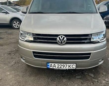 Фольксваген Мультиван 2013 в Киеве на Automoto.ua Бежевый Фольксваген Мультиван, объемом двигателя 1.97 л и пробегом 206 тыс. км за 25000 $, фото 1 на Automoto.ua