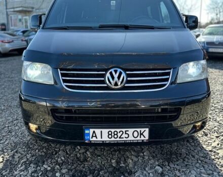 Чорний Фольксваген Мультиван, об'ємом двигуна 2.5 л та пробігом 309 тис. км за 12500 $, фото 1 на Automoto.ua