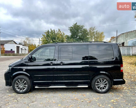Черный Фольксваген Мультиван, объемом двигателя 3.2 л и пробегом 256 тыс. км за 15400 $, фото 5 на Automoto.ua