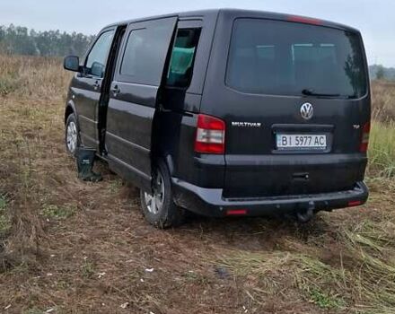 Чорний Фольксваген Мультиван, об'ємом двигуна 2.46 л та пробігом 418 тис. км за 13500 $, фото 1 на Automoto.ua