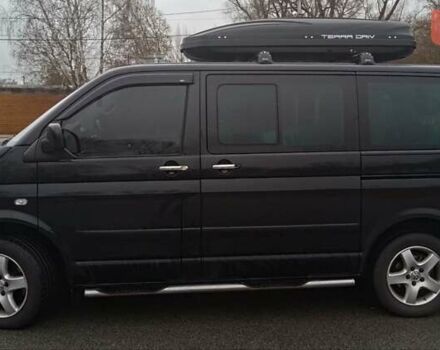 Черный Фольксваген Мультиван, объемом двигателя 3.19 л и пробегом 330 тыс. км за 13800 $, фото 3 на Automoto.ua