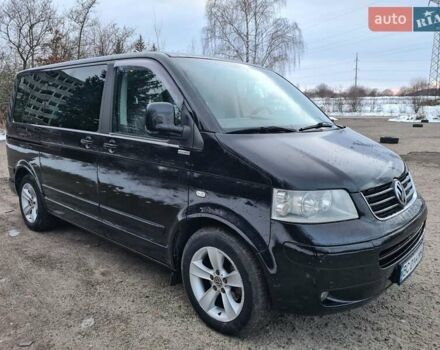 Чорний Фольксваген Мультиван, об'ємом двигуна 2.5 л та пробігом 256 тис. км за 9900 $, фото 1 на Automoto.ua