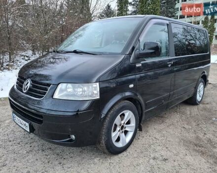 Чорний Фольксваген Мультиван, об'ємом двигуна 2.5 л та пробігом 256 тис. км за 9900 $, фото 2 на Automoto.ua