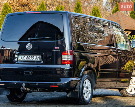 Черный Фольксваген Мультиван, объемом двигателя 2.5 л и пробегом 354 тыс. км за 13900 $, фото 10 на Automoto.ua