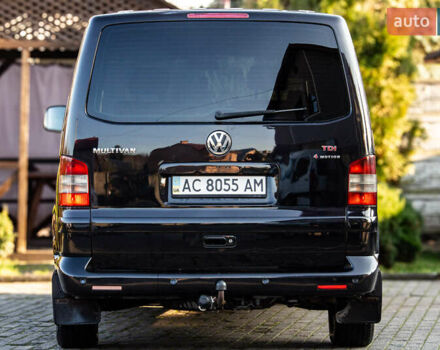 Черный Фольксваген Мультиван, объемом двигателя 2.5 л и пробегом 354 тыс. км за 13900 $, фото 15 на Automoto.ua