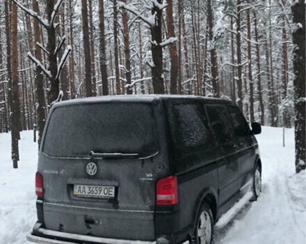 Фольксваген Мультиван 2008 в Киеве на Automoto.ua Черный Фольксваген Мультиван, объемом двигателя 3.2 л и пробегом 216 тыс. км за 19900 $, фото 9 на Automoto.ua