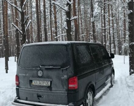 Чорний Фольксваген Мультиван, об'ємом двигуна 3.2 л та пробігом 215 тис. км за 19101 $, фото 1 на Automoto.ua