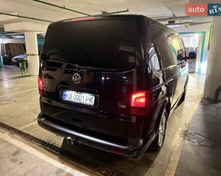 Черный Фольксваген Мультиван, объемом двигателя 1.97 л и пробегом 308 тыс. км за 20000 $, фото 1 на Automoto.ua