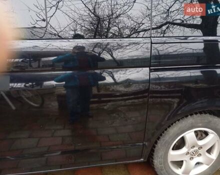 Черный Фольксваген Мультиван, объемом двигателя 1.97 л и пробегом 318 тыс. км за 19300 $, фото 4 на Automoto.ua