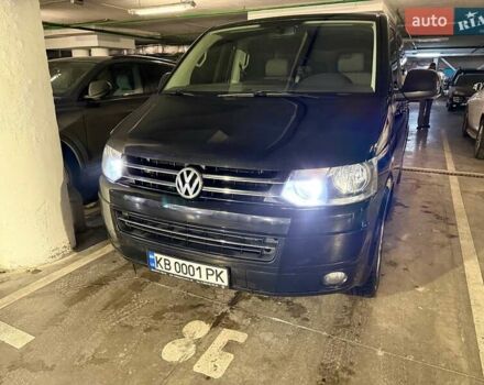 Черный Фольксваген Мультиван, объемом двигателя 1.97 л и пробегом 308 тыс. км за 20000 $, фото 3 на Automoto.ua