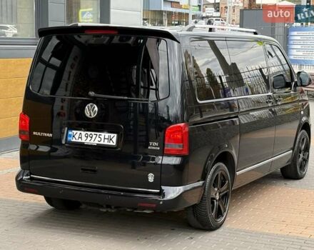 Черный Фольксваген Мультиван, объемом двигателя 1.98 л и пробегом 345 тыс. км за 21999 $, фото 20 на Automoto.ua