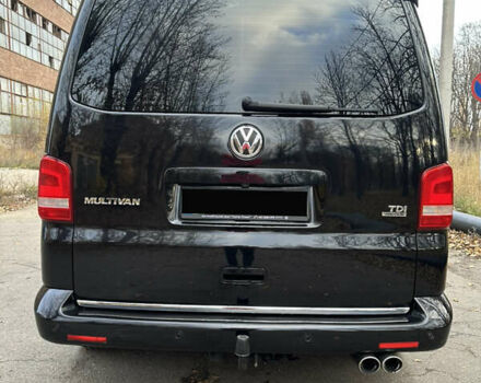 Черный Фольксваген Мультиван, объемом двигателя 1.98 л и пробегом 365 тыс. км за 19999 $, фото 5 на Automoto.ua
