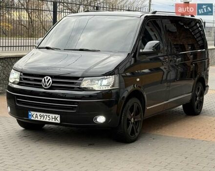 Черный Фольксваген Мультиван, объемом двигателя 1.98 л и пробегом 345 тыс. км за 21999 $, фото 13 на Automoto.ua