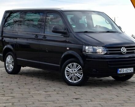 Черный Фольксваген Мультиван, объемом двигателя 2 л и пробегом 195 тыс. км за 9400 $, фото 4 на Automoto.ua