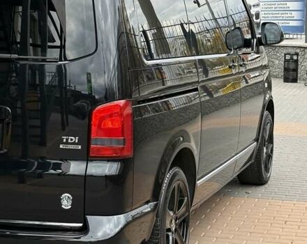 Черный Фольксваген Мультиван, объемом двигателя 1.98 л и пробегом 345 тыс. км за 21999 $, фото 21 на Automoto.ua