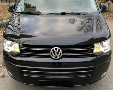 Черный Фольксваген Мультиван, объемом двигателя 1.98 л и пробегом 365 тыс. км за 19999 $, фото 14 на Automoto.ua