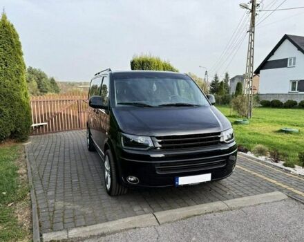 Черный Фольксваген Мультиван, объемом двигателя 2 л и пробегом 312 тыс. км за 8200 $, фото 3 на Automoto.ua