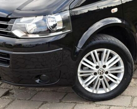 Черный Фольксваген Мультиван, объемом двигателя 2 л и пробегом 195 тыс. км за 9400 $, фото 3 на Automoto.ua
