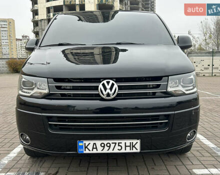 Черный Фольксваген Мультиван, объемом двигателя 1.97 л и пробегом 300 тыс. км за 25000 $, фото 2 на Automoto.ua