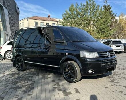 Черный Фольксваген Мультиван, объемом двигателя 1.97 л и пробегом 348 тыс. км за 24700 $, фото 2 на Automoto.ua