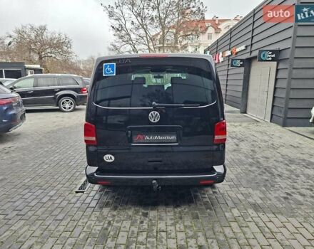 Черный Фольксваген Мультиван, объемом двигателя 1.98 л и пробегом 176 тыс. км за 31900 $, фото 4 на Automoto.ua