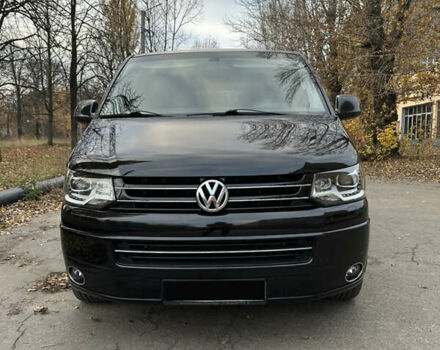 Черный Фольксваген Мультиван, объемом двигателя 1.98 л и пробегом 365 тыс. км за 19999 $, фото 1 на Automoto.ua