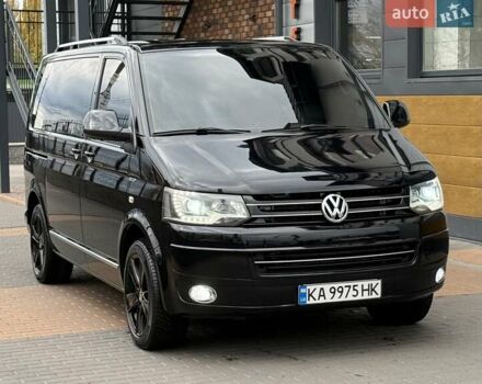 Черный Фольксваген Мультиван, объемом двигателя 1.98 л и пробегом 345 тыс. км за 21999 $, фото 3 на Automoto.ua