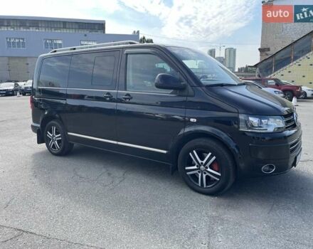 Черный Фольксваген Мультиван, объемом двигателя 2 л и пробегом 220 тыс. км за 21900 $, фото 18 на Automoto.ua