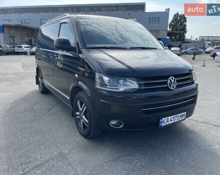 Черный Фольксваген Мультиван, объемом двигателя 2 л и пробегом 220 тыс. км за 21900 $, фото 5 на Automoto.ua