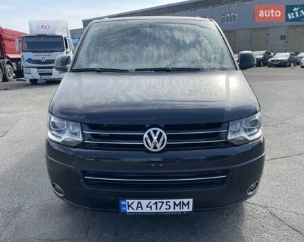 Черный Фольксваген Мультиван, объемом двигателя 2 л и пробегом 220 тыс. км за 21900 $, фото 4 на Automoto.ua