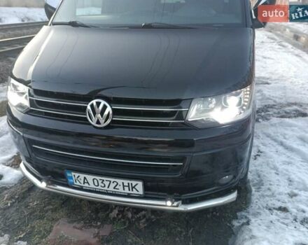 Черный Фольксваген Мультиван, объемом двигателя 1.98 л и пробегом 258 тыс. км за 26500 $, фото 1 на Automoto.ua
