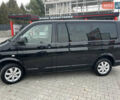 Черный Фольксваген Мультиван, объемом двигателя 1.98 л и пробегом 209 тыс. км за 16800 $, фото 2 на Automoto.ua
