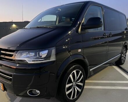 Черный Фольксваген Мультиван, объемом двигателя 2 л и пробегом 122 тыс. км за 8600 $, фото 6 на Automoto.ua