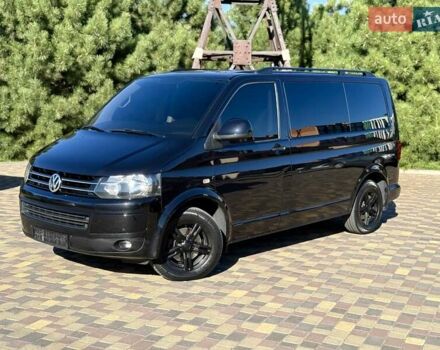 Черный Фольксваген Мультиван, объемом двигателя 1.97 л и пробегом 187 тыс. км за 18500 $, фото 2 на Automoto.ua
