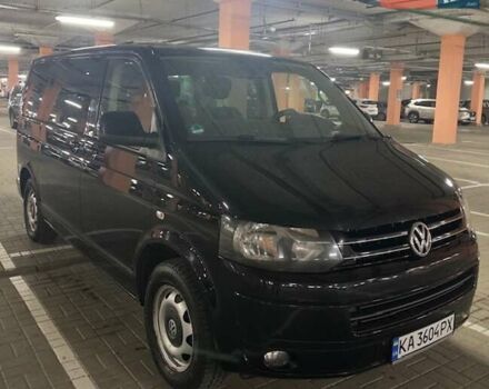 Черный Фольксваген Мультиван, объемом двигателя 1.97 л и пробегом 300 тыс. км за 20950 $, фото 1 на Automoto.ua