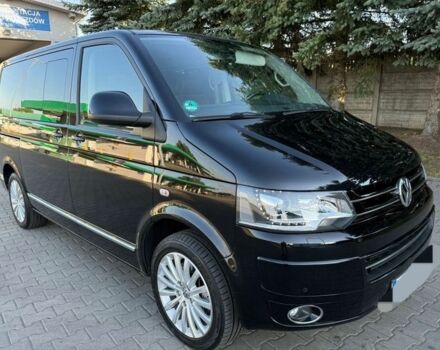 Чорний Фольксваген Мультиван, об'ємом двигуна 2 л та пробігом 117 тис. км за 9400 $, фото 1 на Automoto.ua