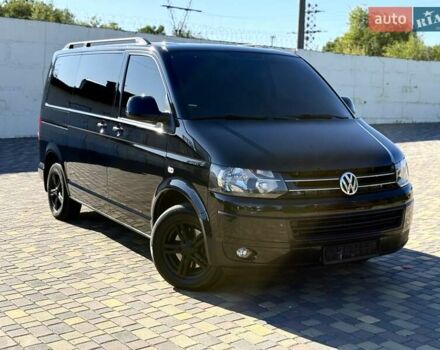 Черный Фольксваген Мультиван, объемом двигателя 1.97 л и пробегом 187 тыс. км за 18500 $, фото 6 на Automoto.ua