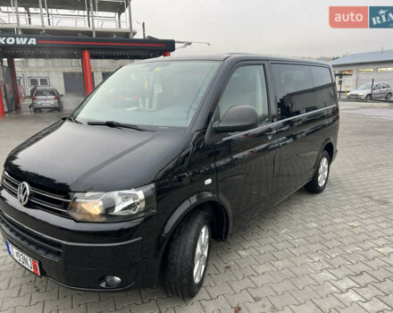 Черный Фольксваген Мультиван, объемом двигателя 1.98 л и пробегом 209 тыс. км за 16800 $, фото 1 на Automoto.ua