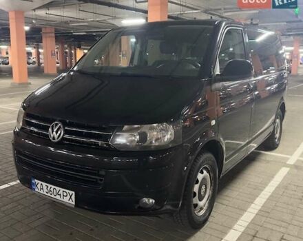 Черный Фольксваген Мультиван, объемом двигателя 1.97 л и пробегом 300 тыс. км за 20950 $, фото 2 на Automoto.ua