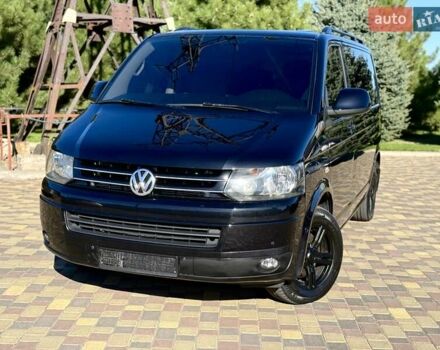 Черный Фольксваген Мультиван, объемом двигателя 1.97 л и пробегом 187 тыс. км за 18500 $, фото 3 на Automoto.ua