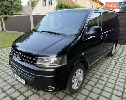 Черный Фольксваген Мультиван, объемом двигателя 2 л и пробегом 178 тыс. км за 29900 $, фото 2 на Automoto.ua