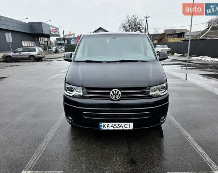 Черный Фольксваген Мультиван, объемом двигателя 1.97 л и пробегом 178 тыс. км за 29900 $, фото 2 на Automoto.ua