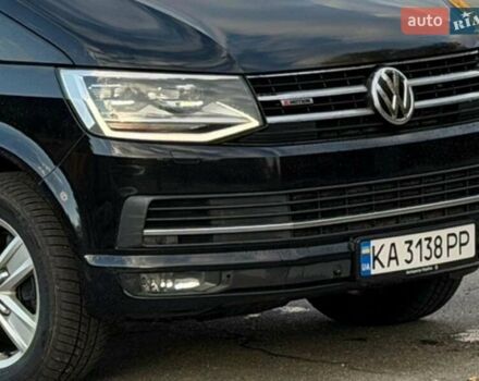 Чорний Фольксваген Мультиван, об'ємом двигуна 1.97 л та пробігом 196 тис. км за 38500 $, фото 1 на Automoto.ua