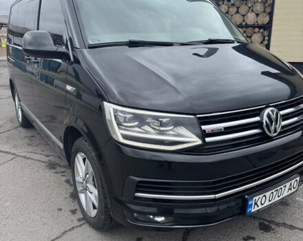 Черный Фольксваген Мультиван, объемом двигателя 1.97 л и пробегом 222 тыс. км за 37000 $, фото 3 на Automoto.ua