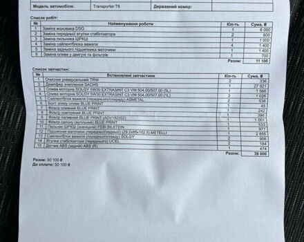 Черный Фольксваген Мультиван, объемом двигателя 2 л и пробегом 270 тыс. км за 31700 $, фото 42 на Automoto.ua