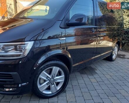 Черный Фольксваген Мультиван, объемом двигателя 2 л и пробегом 255 тыс. км за 34500 $, фото 4 на Automoto.ua