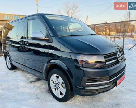 Чорний Фольксваген Мультиван, об'ємом двигуна 2 л та пробігом 105 тис. км за 38500 $, фото 14 на Automoto.ua