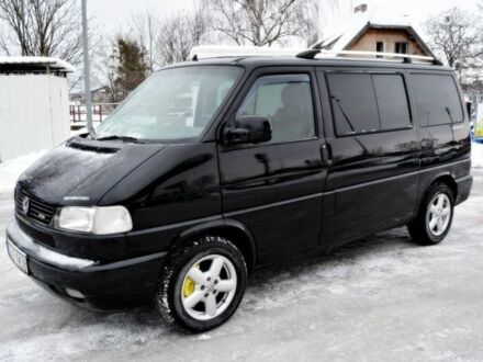 Чорний Фольксваген Мультиван, об'ємом двигуна 2.5 л та пробігом 296 тис. км за 2100 $, фото 1 на Automoto.ua